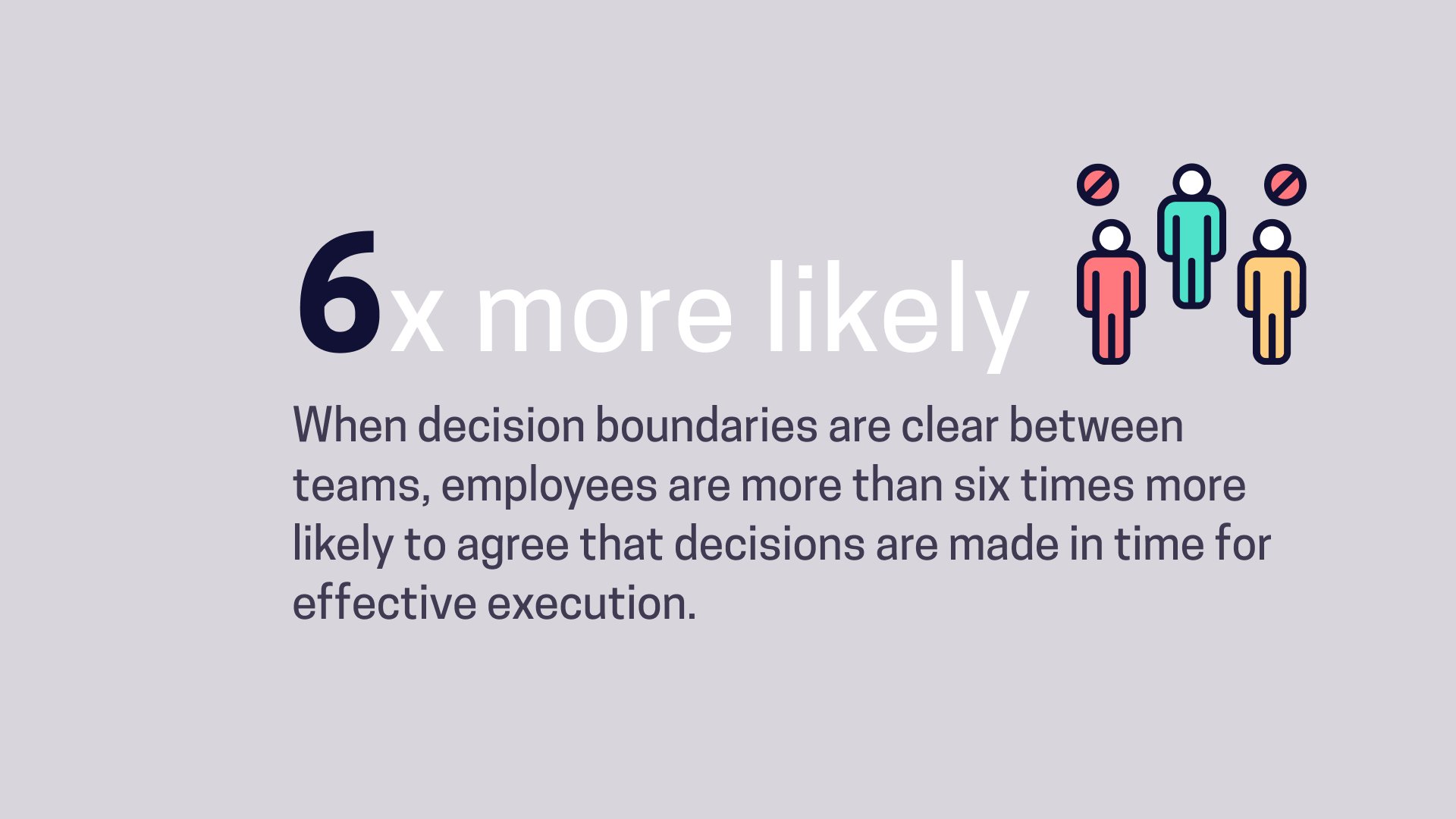 Creating clear decision boundaries between teams to improve decision making